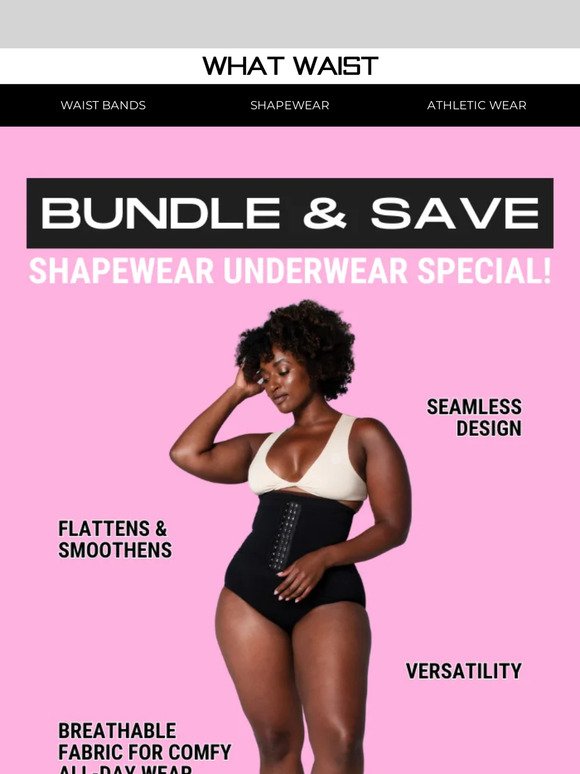 Bundle & Save: Shapewear Underwear Special!