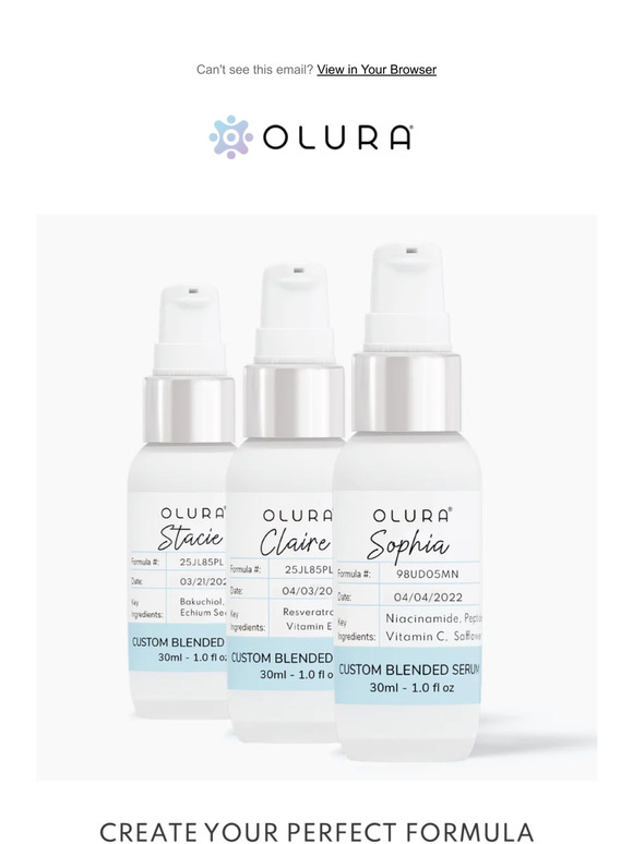 Your perfect formula is just a click away