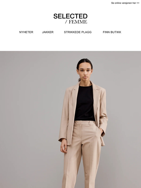 Special edit: Tailored elegance