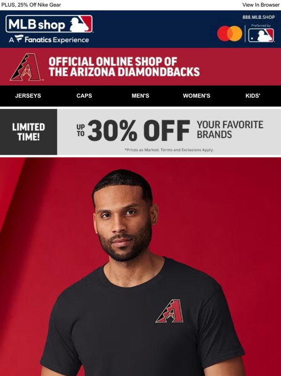 Nike, Shirts & Tops, Arizona Diamondbacks Authentic Youth Nike Jersey  Retails For 65