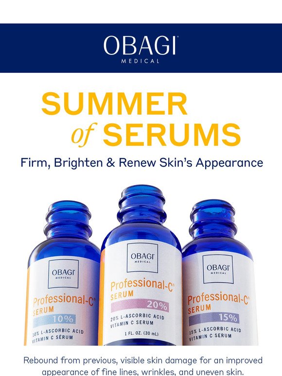 Professional-C® Serums for Healthy, Radiant Skin