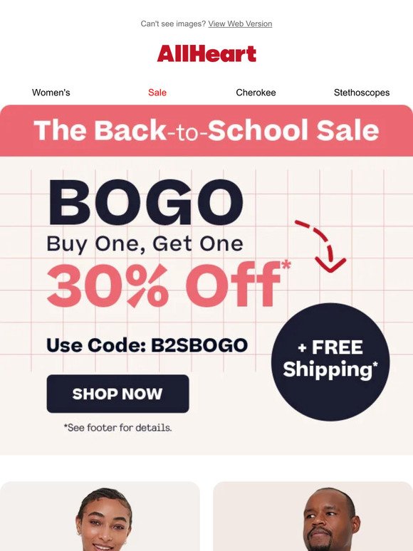 Get Ready for School with BOGO 30% Off