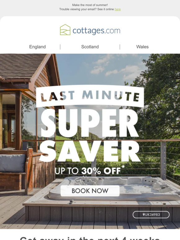 Super Saver Deals ☀️ Up to 30% off*