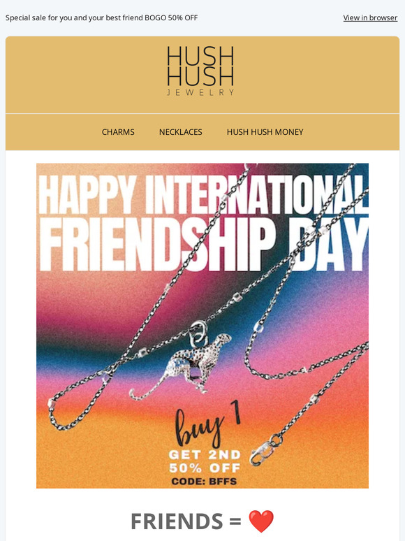 Last Chance Friendship Sale
