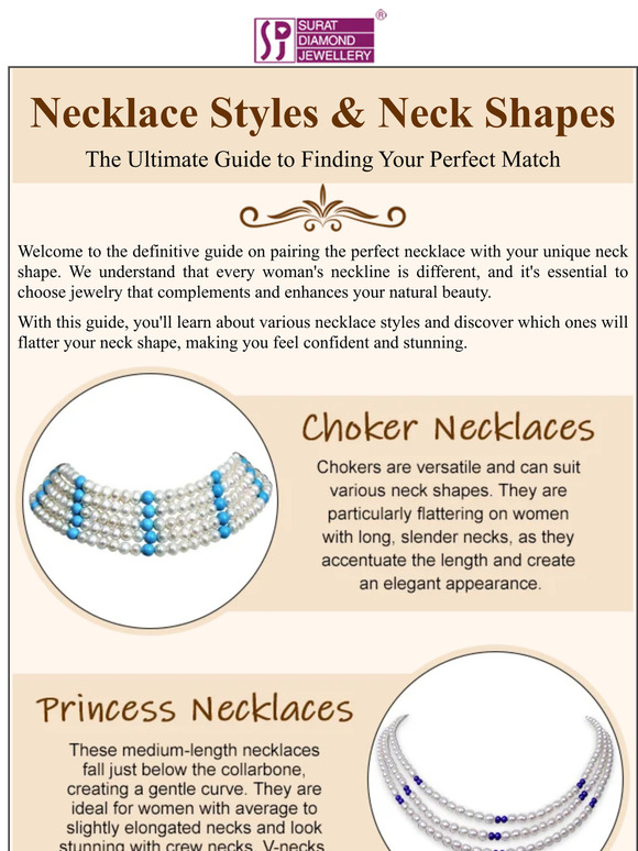 Enhance Your Natural Beauty: The Ultimate Guide to Necklace Styles and Neck Shapes