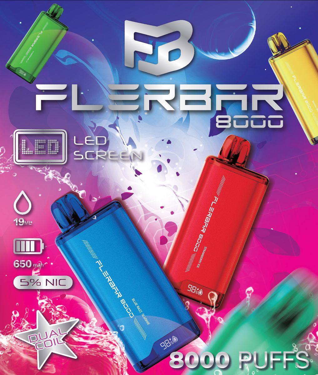 EightCig: Say goodbye to ordinary disposable - FLERBAR | Milled