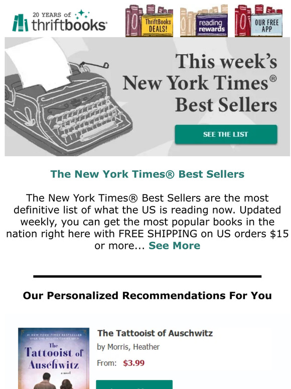 The New York Times® Best Sellers