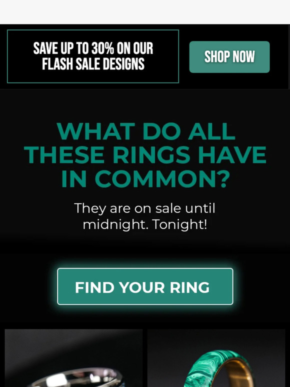Last Day To Get These Rings On Sale