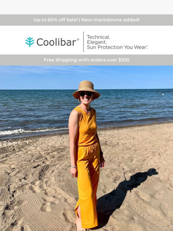 Coolibar Sun Protective Clothing Celebrating the 2024 Color of the