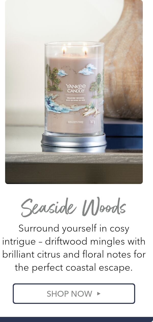 yankeecandle Discover 25 Off Lakeside Lodge & Seaside Woods Milled