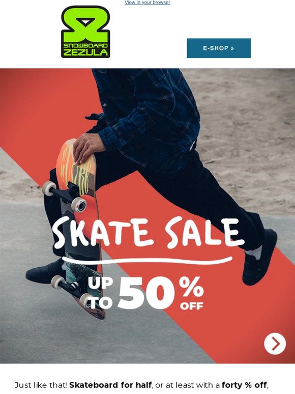 Up to 50% off! Skateboard prices have gone crazy 🤪