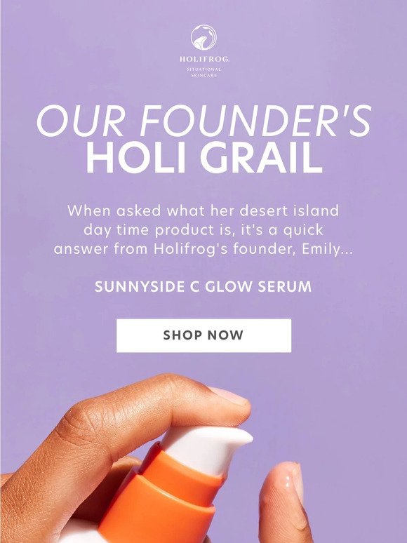 Our founder's desert island daytime product