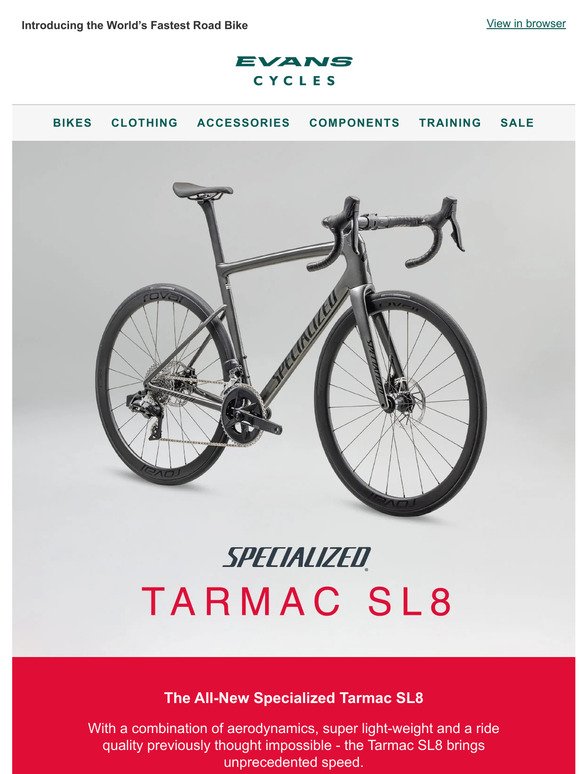 The Specialized Tarmac SL8 Has Landed 🤩