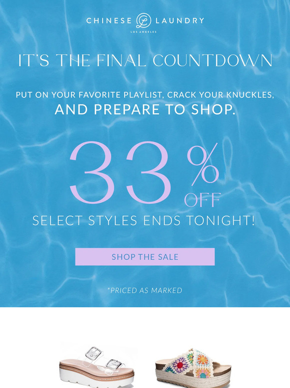 Here’s Your Sign: 33% OFF Ends Tonight