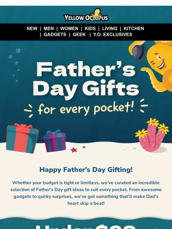 Dad-Approved Delights: Gifts for Every Budget!🎁