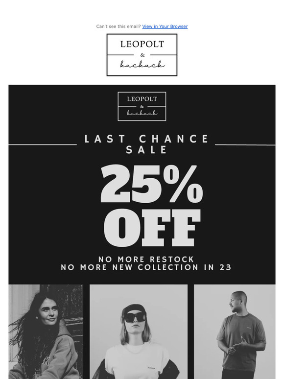 😍 25% Last Chance Sale 🥳