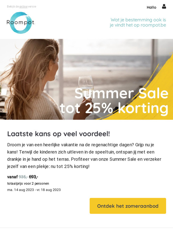 Last minute vakantieplezier!