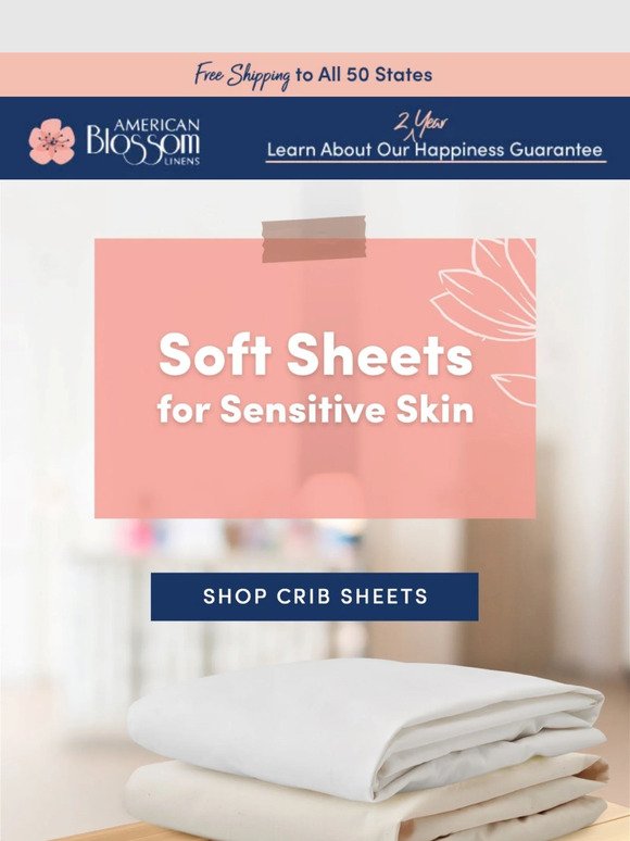 Soft Sheets For Sensitive Skin 👶