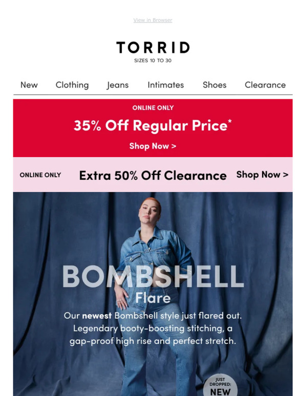 Don't miss the Semi-Annual Clearance Sale happening in-store now at @Torrid  in the #Streets of Brentwood take an extra 50% off…