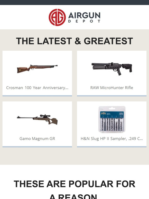 Airgun Depot What is NEW at Airgun Depot? Milled