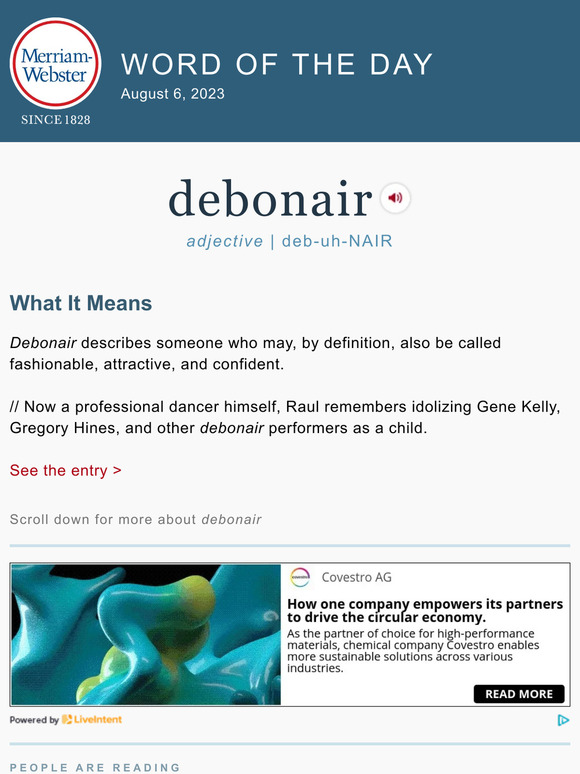 merriam-webster-debonair-plus-9-useful-words-you-ve-probably-never