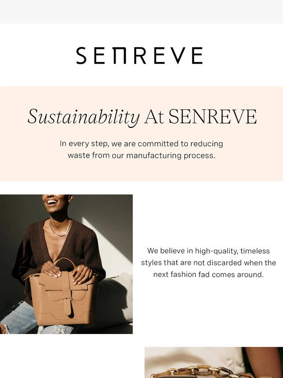 SENREVE - What's something no one would guess, you carry in your bag?  ​​​​​​​​ ​​​​​​​​ 📸 : @ardaisy_​​​​​​​​ 👜 