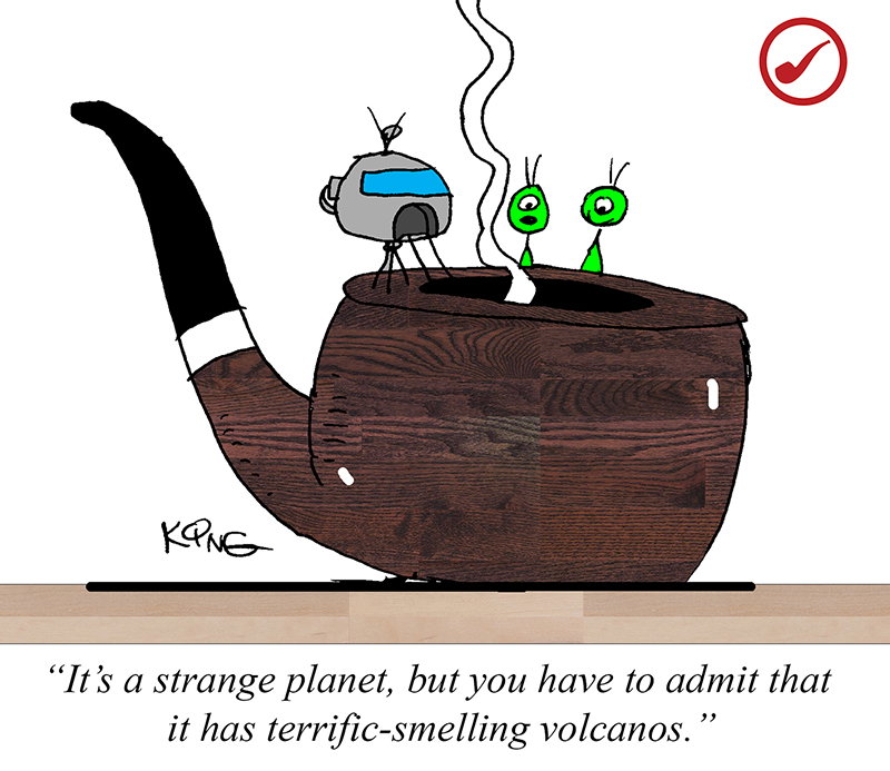 Daily Reader Comic by Jerry King