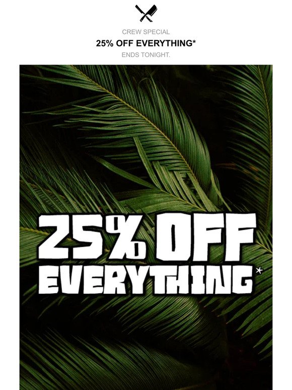 25% OFF: Your Last Chance Is Now!