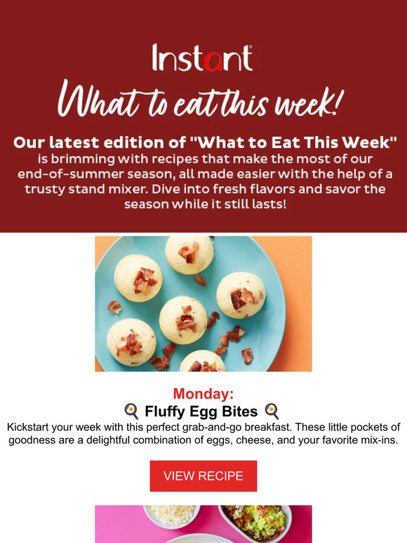 What to Eat This Week! 👀