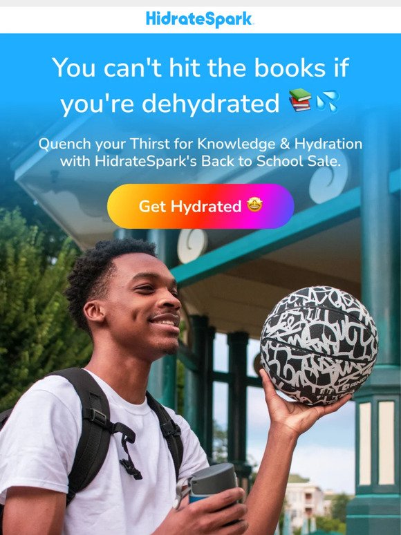 Your Homework: Stay Hydrated with HidrateSpark's Back to School Sale! 🏆