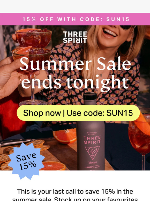 ☀️ FINAL HOURS of summer sale ⌛