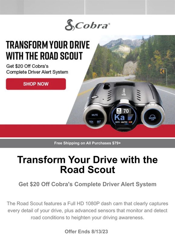 Transform Your Drive with the Road Scout