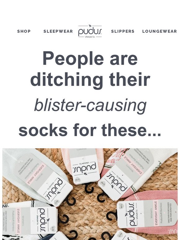 People are ditching their blister causing socks for these