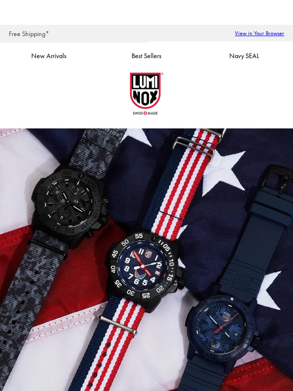 Luminox patriot sale