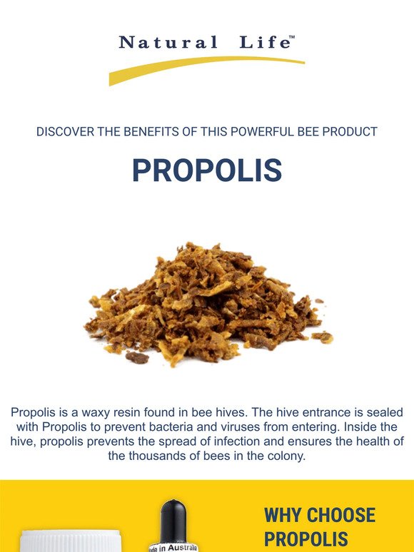 Why Propolis needs to be in your daily routine!
