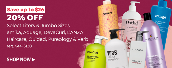 20% OFF SELECT LITERS