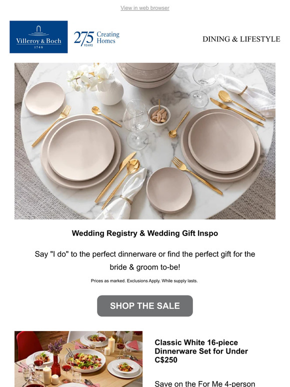Wedding Sale Going on Now!