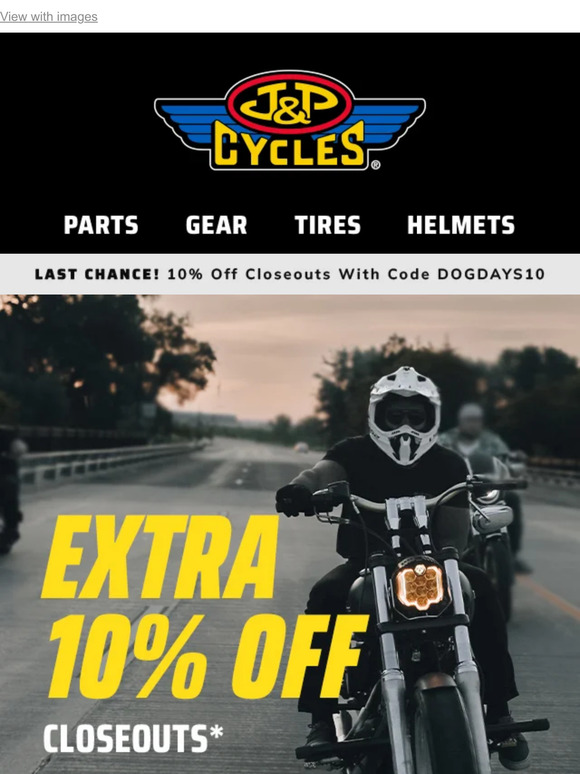 10% Off Closeouts With Promo Code