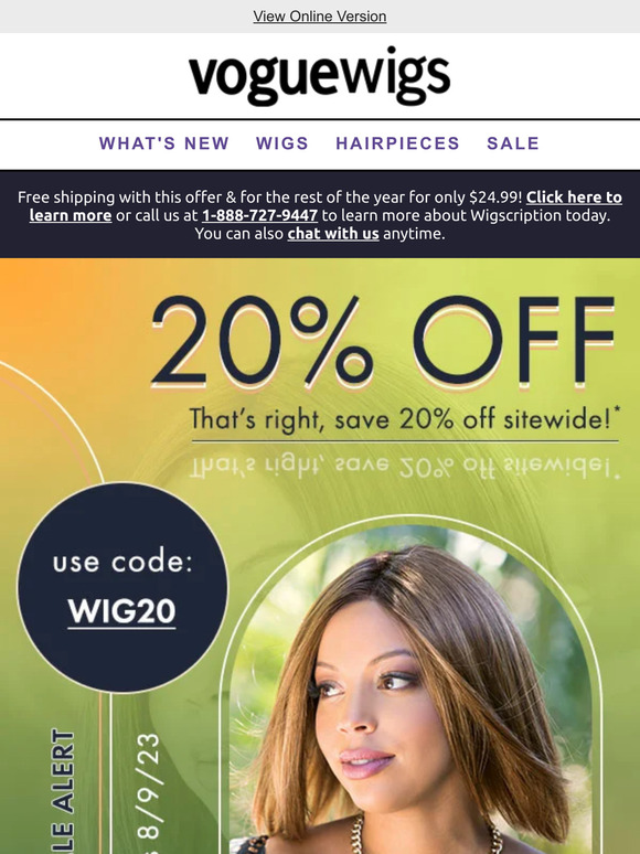 Flash Sale Alert! 20% Off Is On NOW