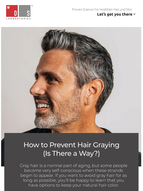 Can You Prevent Hair Graying?