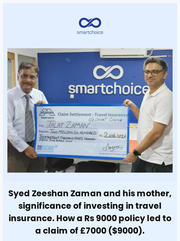 Claim Story - How a Rs 9000 travel policy saved $9000 for our client!