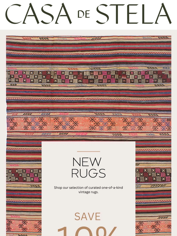 New RUGS!