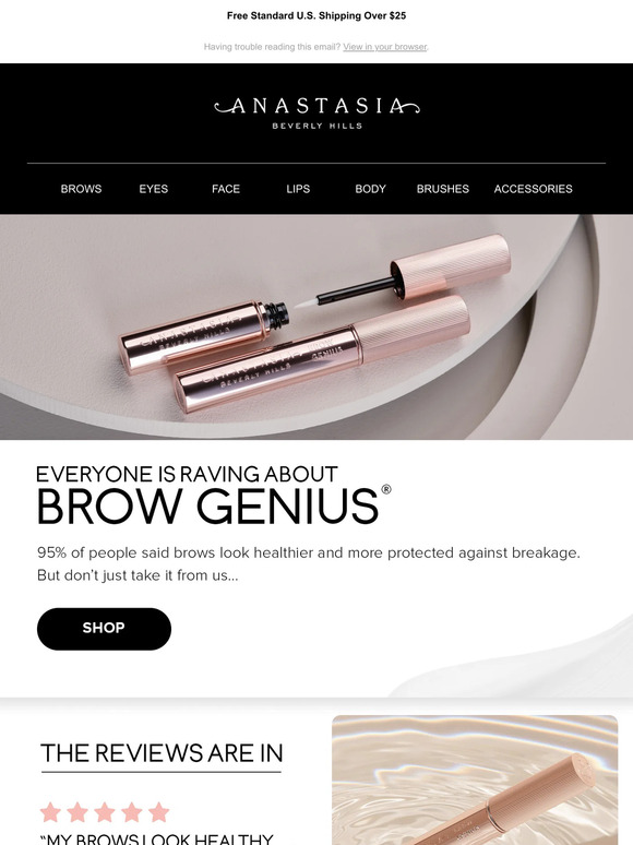 "My Holy Grail" - Customers Love Brow Genius®
