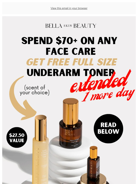 SALE EXTENDED - ENDS TONIGHT!