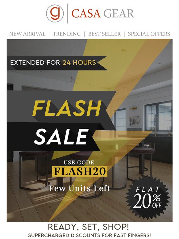 ⚡FLASH SALE : EXTENDED FOR 24 HRS ONLY FOR YOU!!! SHOP NOW⚡