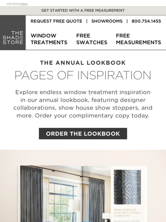 The Shade Store Lookbook: Inspiration, Delivered