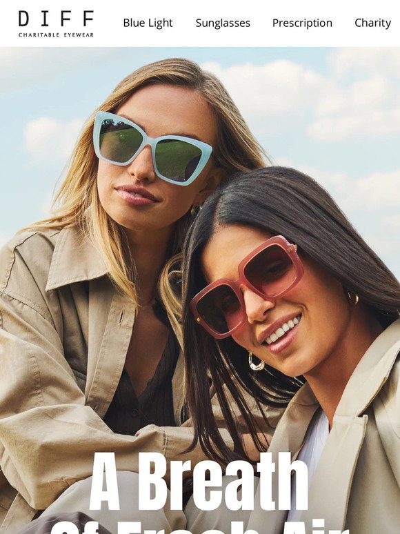 DIFF Eyewear: Soft, Rich Sophistication Is Here! 💛 | Milled
