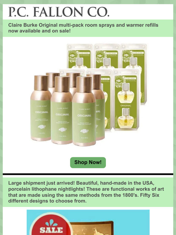 Claire Burke Multipacks plus Shipment Just In New Items