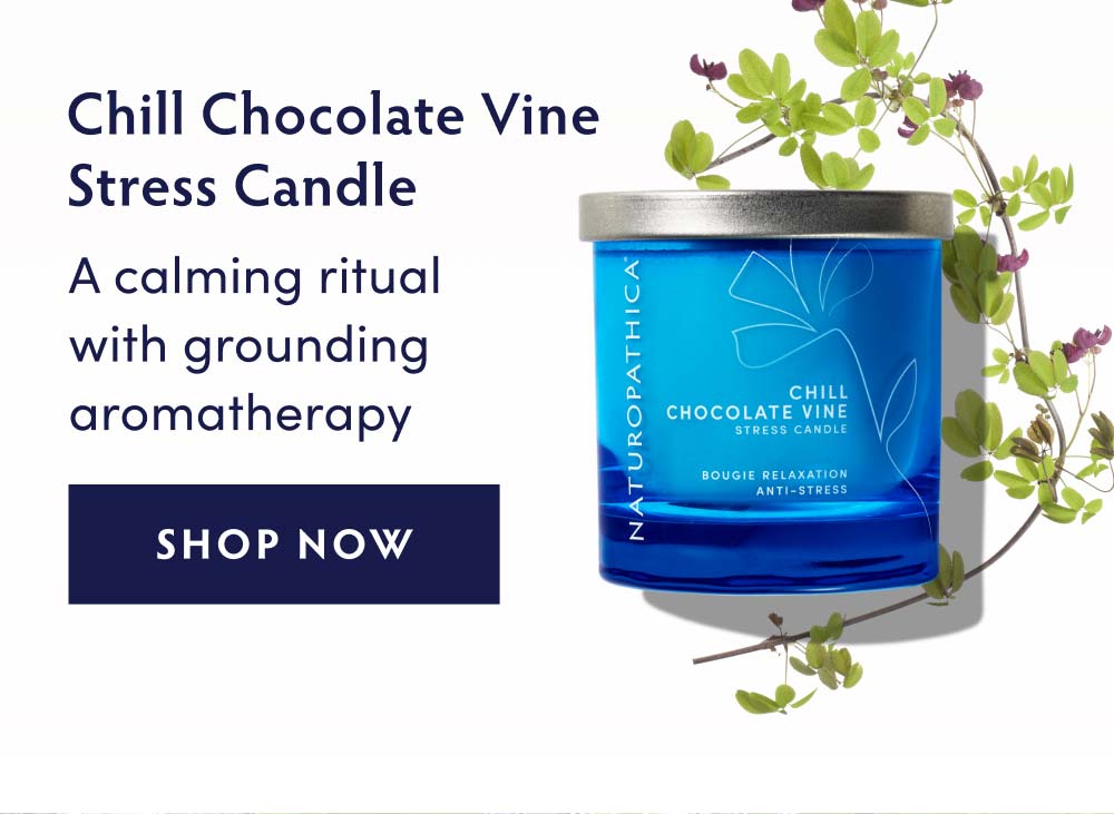 Chill Chocolate Vine Stress Candle - A calming ritual with grounding aromatherapy