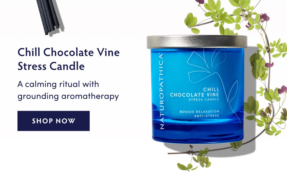 Chill Chocolate Vine Stress Candle - A calming ritual with grounding aromatherapy